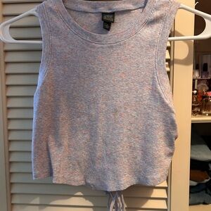 Crop Top - Light Purple and Pink